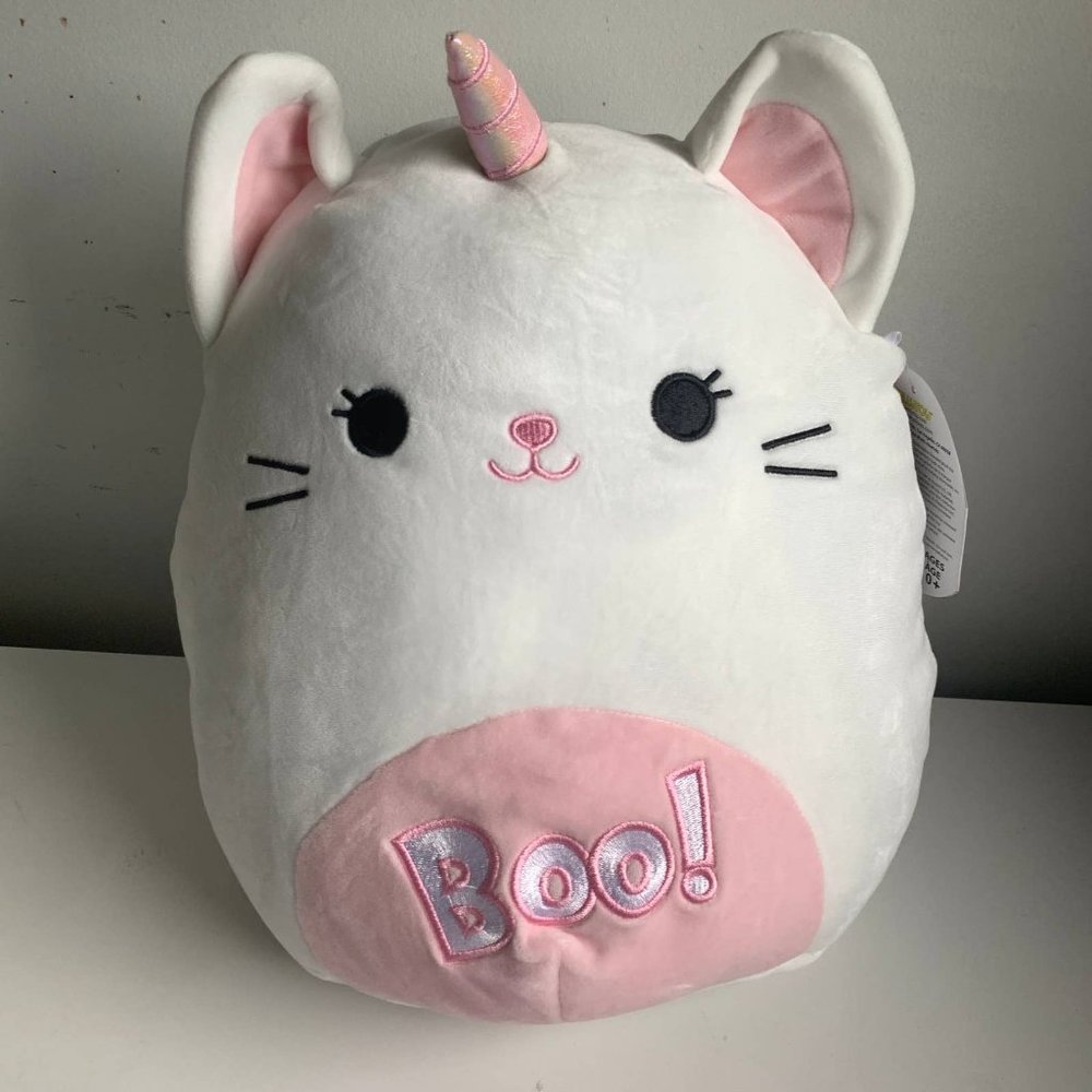 Squishmallow Callista Caticorn Boo Ghost Cat 12" - Picture 3 of 13